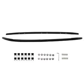 H3xjfc Maxpeedingrods Black Aluminum Side Rails Kit For Mazda Cx-5 Cx5 2017-2024 Roof Rack