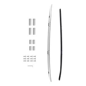 Is16fu Maxpeedingrods Roof Rack Side Rail For 2017-2022 Honda Crv Cr-v Silver Luggage Cargo Carrier