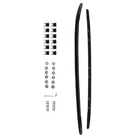 Kvosk7 Maxpeedingrods Black Side Rails Kit For Mazda Cx-5 2017-2024 Aluminum Roof Rack System