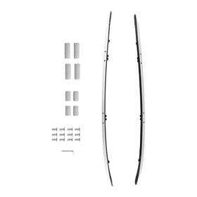L62tuw Maxpeedingrods Roof Rack Side Rail For 2017-2022 Honda Crv Cr-v Silver Luggage Cargo Carrier