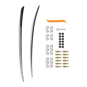 Sdzgc4 Maxpeedingrods Roof Rack Side Rails Luggage Carrier Kit For 2023-2026 Honda Crv Cr-v Silver