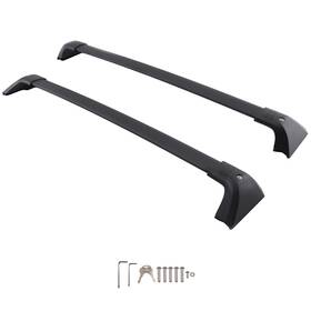 Maxpeedingrods Z0nxa3 Aluminum Roof Bar Set For Toyota Highlander Xle Limited 2020-2024 Black