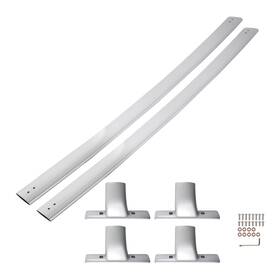 Zwyh0n Maxpeedingrods Silver Roof Rack Cross Bar Set For 2015-2024 Nissan Murano Luggage Cargo Carrier