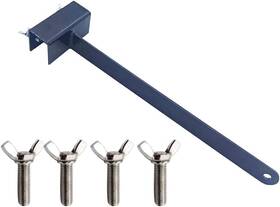 Mayili 796167896142 Cargo Bar Truck Bed Divider Stabilizer Black