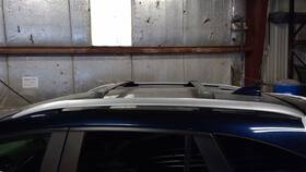 148.mz1214 Mazda 2014 14 Cx-5 Set Of 2 Right And Left Roof Rails Racks Silver