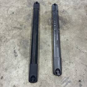 Mazda 683828504787 Mpv 2002 2000 2006 Black 2 Pack Roof Rack Cross Bars Japan Oem