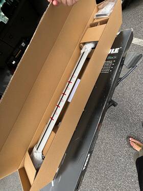 Va40-v3-840a Mazda New Oem Cx-50 Roof Rack Cross Bars