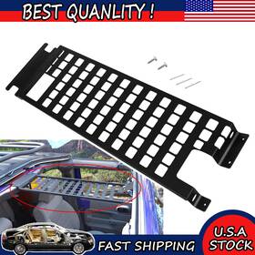 307675 Me-motor Roof Rack Hard Top Molle Racks Luggage Panel For 2007-18 Jeep Wrangler Jk 4 Door