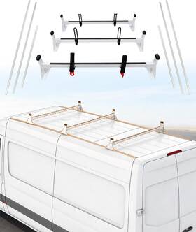 C1831v02 Melipron Van Roof Rack With Side Rails Fit For Mercedes-benz Sprinter 2007-2025