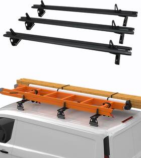 C1959v01 Melipron 53 Inch Aluminum Van Roof Rack Fit For Ford Transit Connect Nissan Nv200