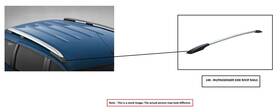 148.mb1313 Mercedes-benz Right Roof Luggage Rack Oem 2013 Ml350