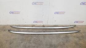 148.mb1j17 Mercedes-benz 17 2017 Glc300 Suv Luggage Roof Rack Set Pair Silver