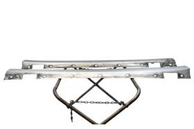 2128900293 Mercedes-benz 06-16 E350 E550 Left And Right Side Baggage Luggage Roof Rack Rail Oem