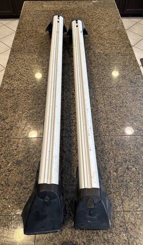 B6-6-85-0255 Mercedes-benz Genuine Oem 2000-07 W203 Roof Rack Carrier Load Cross Bars And Locks