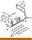 Xf5z1255118baa Mercury Oem Carrier-rail Rack Roof Ford Villager Luggage Rail