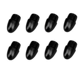 3931559 Mid America Motorworks 600774 1968-1977 Corvette Luggage Rack Black Acrylic Tip Replacements 8 Pieces