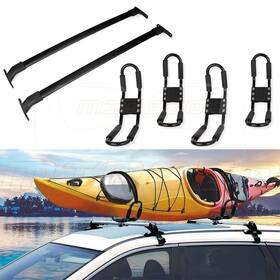 9977860 Mirozo For 2018 Ford Expedition Roof Rack 2x Cross Bars Carrier 4x Boat Kayak Canoe