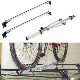 9977869 Mirozo For Universal Top Roof Rack Cross Bar 2pcs 1x Bike Carrier Luggage
