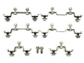 148.ms1409 Mitsubishi Roof Luggage Rack Mounting Hardware Fits 2007-2013 Outlander 80011