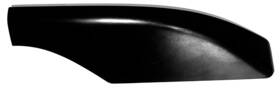 7661a037 Mitsubishi 07-09 Outlander Left Driver Rear Roof Luggage Rack End Trim Cap