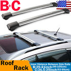 Mo-x01-pfy Unbranded Universal Roof Rack Cross Bar Top Rails Luggage Cargo