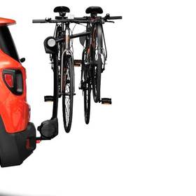 Thve9029ab Mopar For Dodge Charger 06-10 Hitch Mount Bike Rack 4 Bikes Fits 2 Inch Receivers