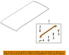 Mr971435 Mitsubishi Oem Outlander Roof
