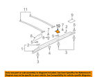 Mr987864 Mitsubishi Oem Roof Rack Rail Luggage Cover Right