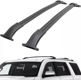 Be117sa12s609 Mycarnic New Roof Rail Cross Bars For 15-20 Gmc Yukon Xl Tahoe Suburban Escalade Esv