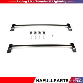 Na10656fu624ll Nafullparts Cross Bar For 2006-2010 Hummer H3 H3t Roof Rack Set Luggage Cargo Carrier Black