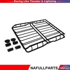 Na13511fu796ll Nafullparts L64 X W36.6 H5.9 Heavy-duty Universal Steel Roof Rack Black