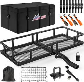 92242b Nilight 60 Inch X 20 7.87 Folding Carrier Fits 2 Receiver 500 Lbs Capacity