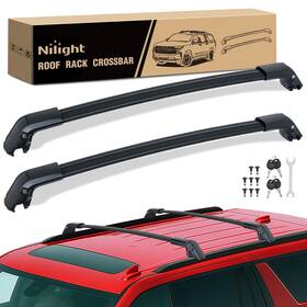 92610a Nilight Roof Rack Cross Bars Fit 2021-2024 Cadillac Escalade Chevrolet Suburban