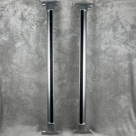 T98r1-6ta0b Nissan Pathfiner 2023 Roof Rail Crossbars Set Oem Silver