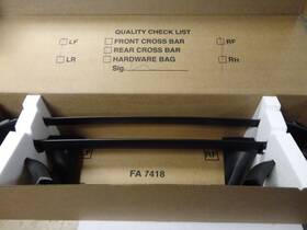 T99r1-6rr0d Nissan Rogue Roof Rail Cross Bars Assembly Black 2021-26