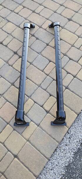 T99r1-6ta2d Nissan 2026 Pathfinder Platinum Black Roof Rail Crossbars