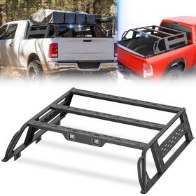 Aobr070034159 Obnaux 13.8ftft High Full-size Overland Bed Racks For 2009-2018 Dodge Ram 1500/2500/3500