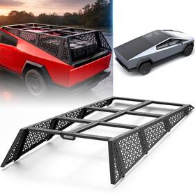 Aobr070040159 Obnaux Front Middle Rear Sections Bed Rack Roll Bar Steel For 24 2025 Tesla Cybertruck