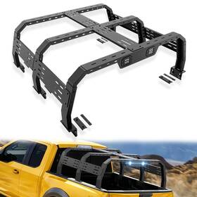 Obnaux Kobr010010123 19.2 Inch -22.3 High Truck Bed Racks For 2004-2026 F150 F-150 And 2002-2026 Ram 1500