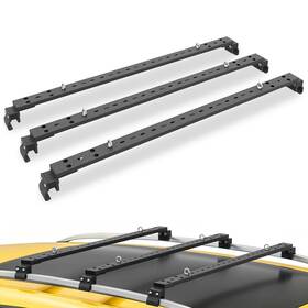 Obnaux Kocr010043123 38.9 Inch -47 Adjustable 400 Lbs Universal Roof Rack Cross Bars For Suvs Vehicles