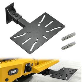 Obnaux Kocr010059123 Wall And Bench Mount For Vise Grinder Notcher Shear More Black Carbon Steel
