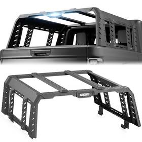 Lbbr040030500 Obnaux 22.1 Inch High Full-size Overland Bed Racks For 20-26 Jeep Gladiator Jt With Rail
