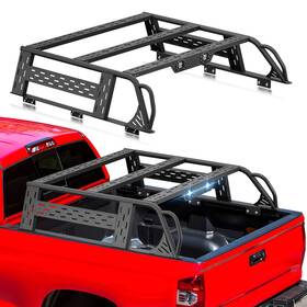 Trbr020032456 Obnaux Overland Bed Racks Full-size For 14-2021 Toyota Tundra With Rails 13.8ftft High
