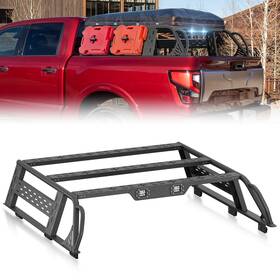 Xrbr050033456 Obnaux Overland Bed Racks Full-size For 2016-2024 Nissan Titan 13.8ftft High With Rails