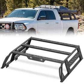 Xrbr050034456 Obnaux 13.8ftft High Overland Bed Racks For 2009-2018 Dodge Ram 1500/2500/3500 Full-size