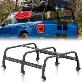 Xrbr05008033 Obnaux For Pickup Tundra/dakota/ranger/titan/sonoma Adjustable Bed Racks Cargo