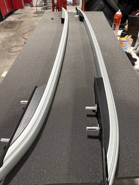 7388875 Oem Roof Rails F60 Mini Cooper Countryman Silver Color 1 Pair Quality