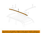 68078092aa Oem Chrysler Luggage Roof Rack Carrier-side Rail