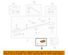 634040c020 Oem Luggage Rack Carrier-center Left Toyota Roof Support Rail Sequoia