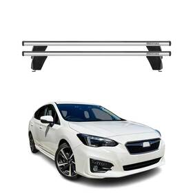 96mnbdlsfix202fp Omac Fix Point Roof Racks Cross Bars For Subaru Impreza 2017-2023 Gray 2pcs